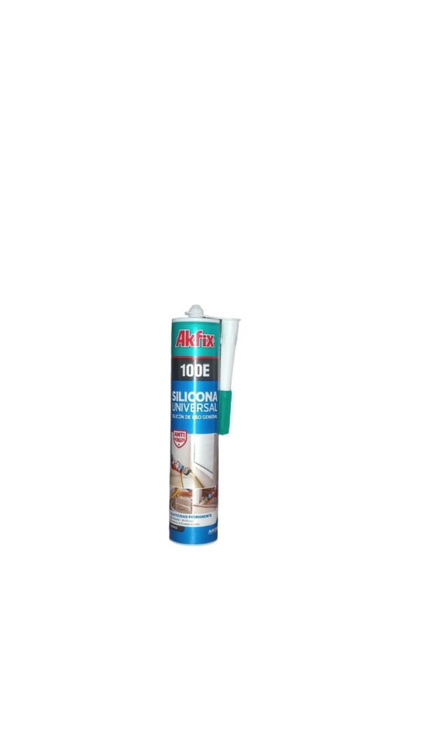 Silicona Transparente AKFIX 100E 300 ml