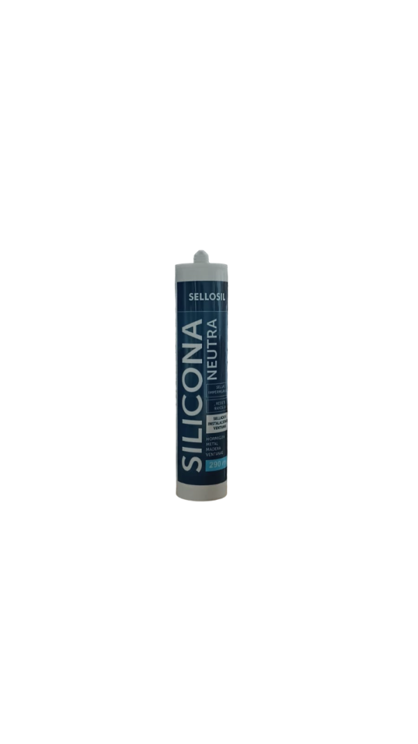 Silicona Neutra Gris Claro Sellosil 290 ml