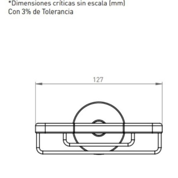 Porta Jabón Benton - Imagen 3