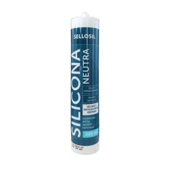 Silicona Neutra Blanco Sellosil 290 ml
