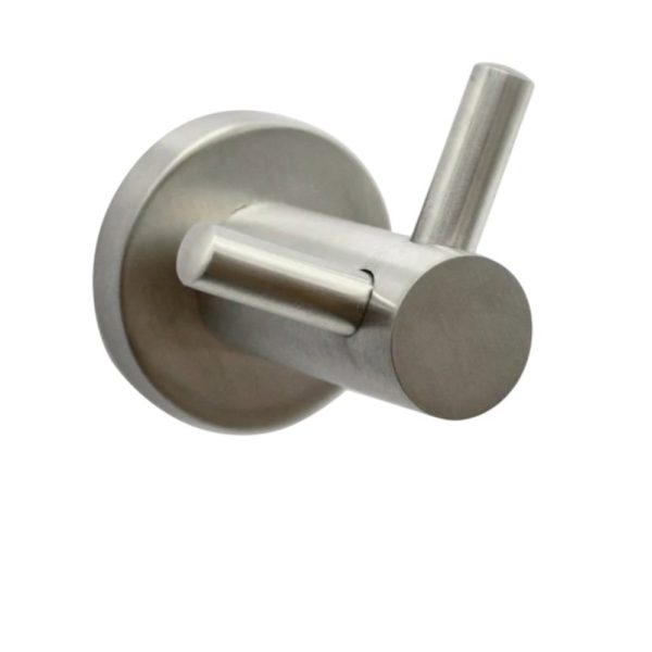 Percha Doble Benton Inoxidable Satinado