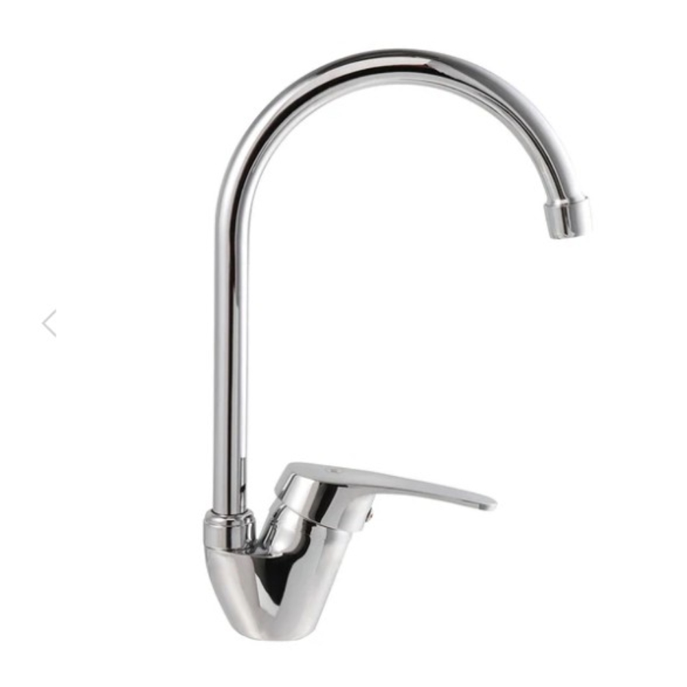 Monomando Lavaplatos Vertical Linea Memphis Plateado