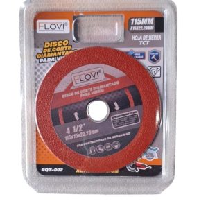 Disco Diamantado Para Vidrio 4 1/2 Rqt-002